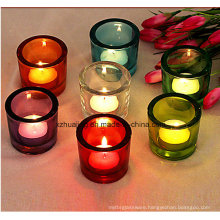 Hot Sales Different Sizes Round Glass Candle Jars Candle Holders